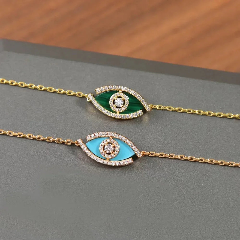 TREND EVIL EYE BRACELET & NECKLACE WOMAM