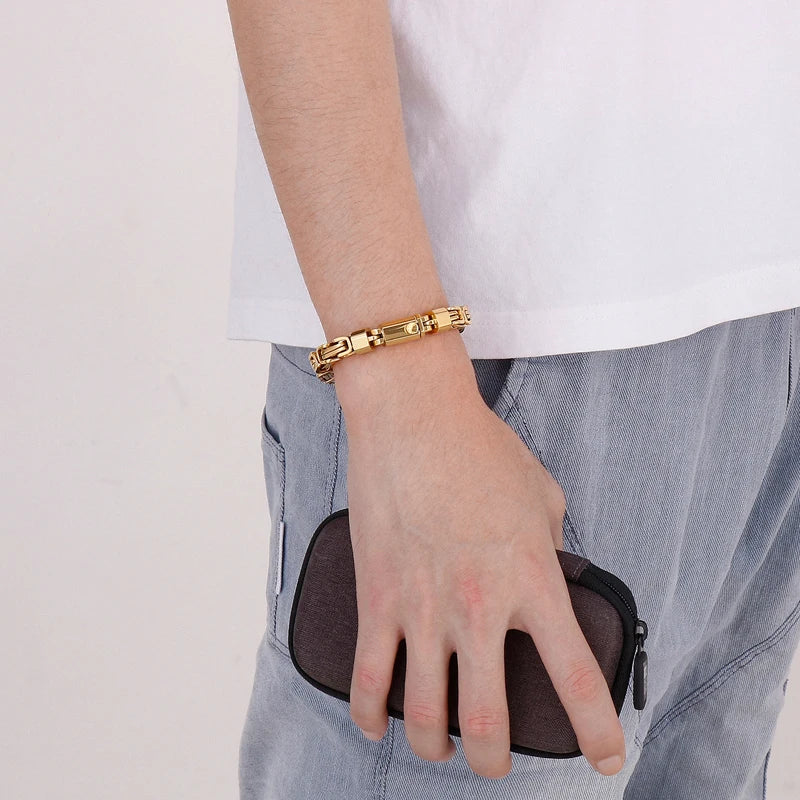 MEN BRACELET CHAIN STYLE