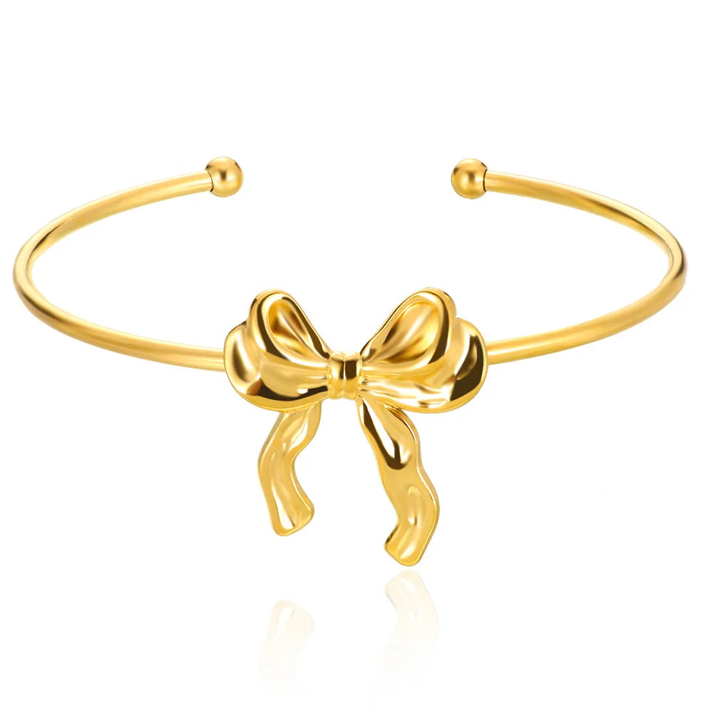 FLOWER CUFF BRACELET BANGLE FOR WOMEN