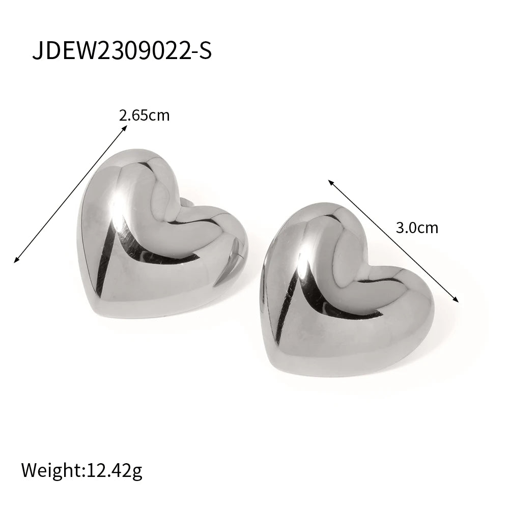 EARRING HEART FOR WOMAN