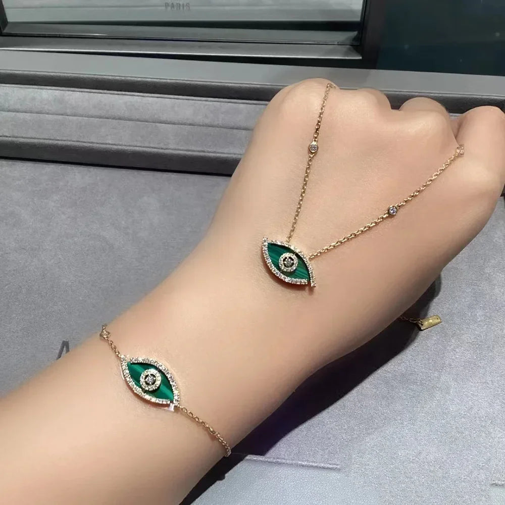 TREND EVIL EYE BRACELET & NECKLACE WOMAM