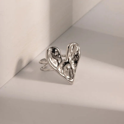 HEART GOLDEN RING FOR WOMEN