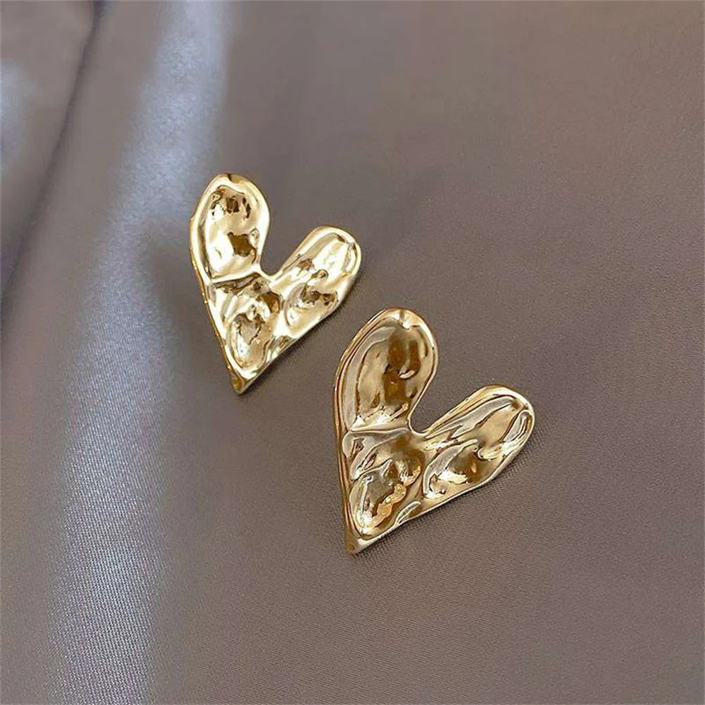 EARRING STUD HEART FOR WOMEN